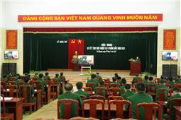 Lữ đoàn Thông tin 601 sơ kết thực hiện nhiệm vụ 6 tháng đầu năm 2021